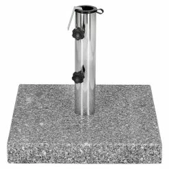 Alternative view of BAUHAUS Sunfun Granitschirmständer Florenz 25 Kg, 45 X 45 Cm