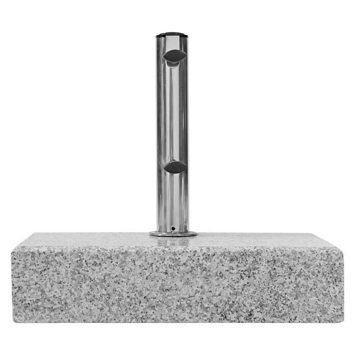 BAUHAUS Doppler Granitschirmständer 25,5 Kg, 45 X 22 Cm 2 BAUHAUS Doppler Granitschirmständer 25,5 Kg, 45 X 22 Cm – Bild 2