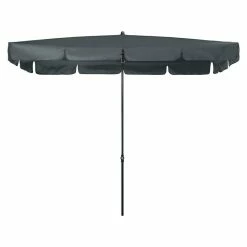BAUHAUS Doppler Sonnenschirm Sunline-Waterproof III Anthrazit, 260 X 150 Cm