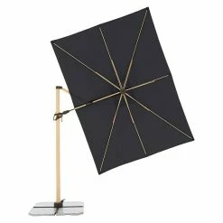 BAUHAUS Doppler Alu Wood Ampelschirm AX Ultra Anthrazit, 300 X 220 Cm 8 BAUHAUS Doppler Alu Wood Ampelschirm AX Ultra Anthrazit, 300 X 220 Cm -Bauhaus Shop 12 2002