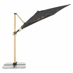 BAUHAUS Doppler Alu Wood Ampelschirm AX Ultra Anthrazit, 300 X 220 Cm 9 BAUHAUS Doppler Alu Wood Ampelschirm AX Ultra Anthrazit, 300 X 220 Cm -Bauhaus Shop 12 2003