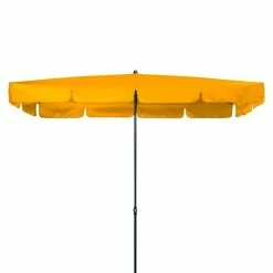 BAUHAUS Doppler Sonnenschirm Sunline-Waterproof III Gelb, 260 X 150 Cm