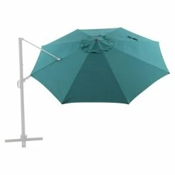 BAUHAUS Sunfun Melina Schirmbezug Grün, Durchmesser: 400 Cm, Passend Für: Sunfun Ampelschirmgestell Melina Ø 400 Cm