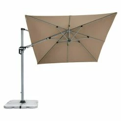 Alternative view of BAUHAUS Doppler Active Pendelschirm Greige, 350 X 260 Cm