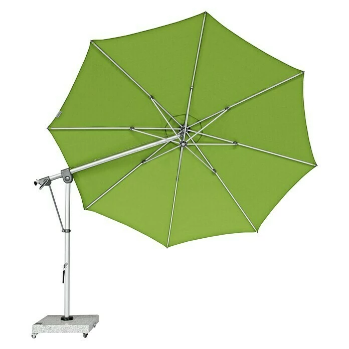 BAUHAUS Doppler Expert Pendelschirm Smaragd, 350 Cm 2 BAUHAUS Doppler Expert Pendelschirm Smaragd, 350 Cm – Bild 2