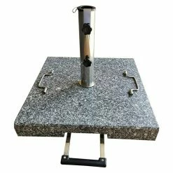 Alternative view of BAUHAUS Granitschirmständer 50 Kg, Rollen
