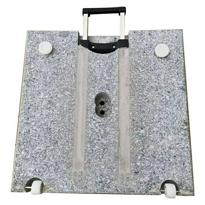 BAUHAUS Granitschirmständer 50 Kg, Rollen 4 BAUHAUS Granitschirmständer 50 Kg, Rollen – Bild 4