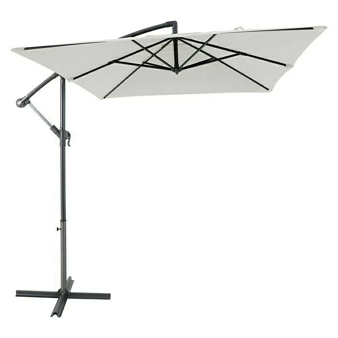 BAUHAUS Sunfun Ampelschirm Toscana Natur, 200 X 250 Cm 2 BAUHAUS Sunfun Ampelschirm Toscana Natur, 200 X 250 Cm – Bild 2