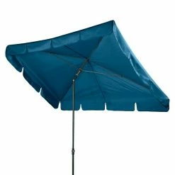 Alternative view of BAUHAUS Doppler Sonnenschirm Sunline-Waterproof III Blau, 260 X 150 Cm