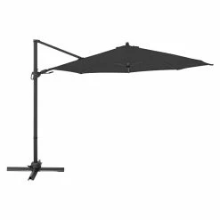 BAUHAUS Derby Pendelschirm DX Anthrazit, Durchmesser: 332 Cm