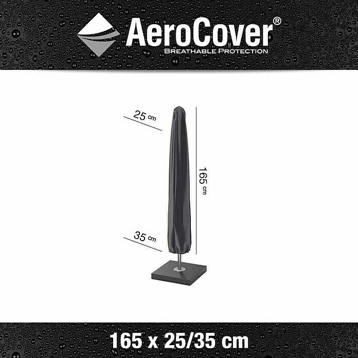 BAUHAUS Schirm-Schutzhülle Aerocover Polyester, Passend Für: Schirme Bis Ø 300 Cm 5 BAUHAUS Schirm-Schutzhülle Aerocover Polyester, Passend Für: Schirme Bis Ø 300 Cm – Bild 5