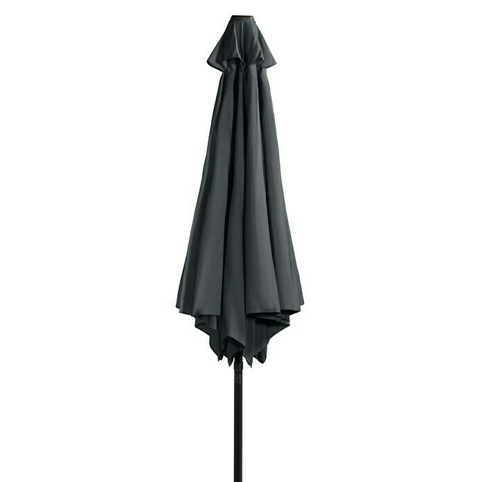 BAUHAUS Derby Basic Lift Sonnenschirm Neo Anthrazit, Durchmesser: 300 Cm 3 BAUHAUS Derby Basic Lift Sonnenschirm Neo Anthrazit, Durchmesser: 300 Cm – Bild 3
