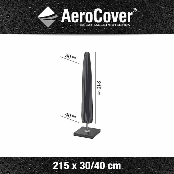 BAUHAUS Schirm-Schutzhülle Aerocover Passend Für: Schirme Bis Ø 400 Cm, Polyester 5 BAUHAUS Schirm-Schutzhülle Aerocover Passend Für: Schirme Bis Ø 400 Cm, Polyester – Bild 5