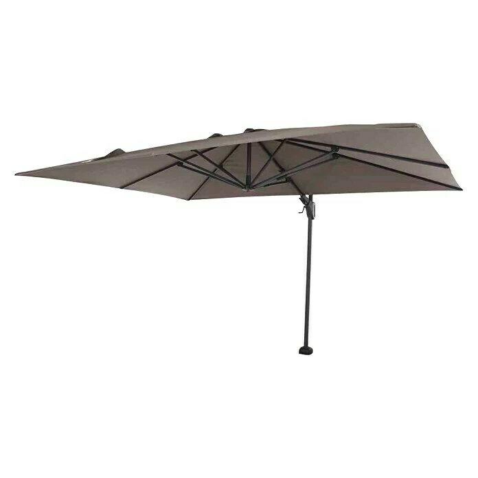 BAUHAUS Siena Garden Ampelschirm Sunset N+ Taupe, L X B: 350 X 260 Cm 3 BAUHAUS Siena Garden Ampelschirm Sunset N+ Taupe, L X B: 350 X 260 Cm – Bild 3
