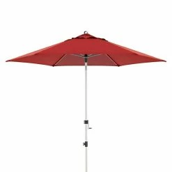 BAUHAUS Doppler Expert Kurbelschirm Auto Tilt Bordeaux, Durchmesser: 280 Cm