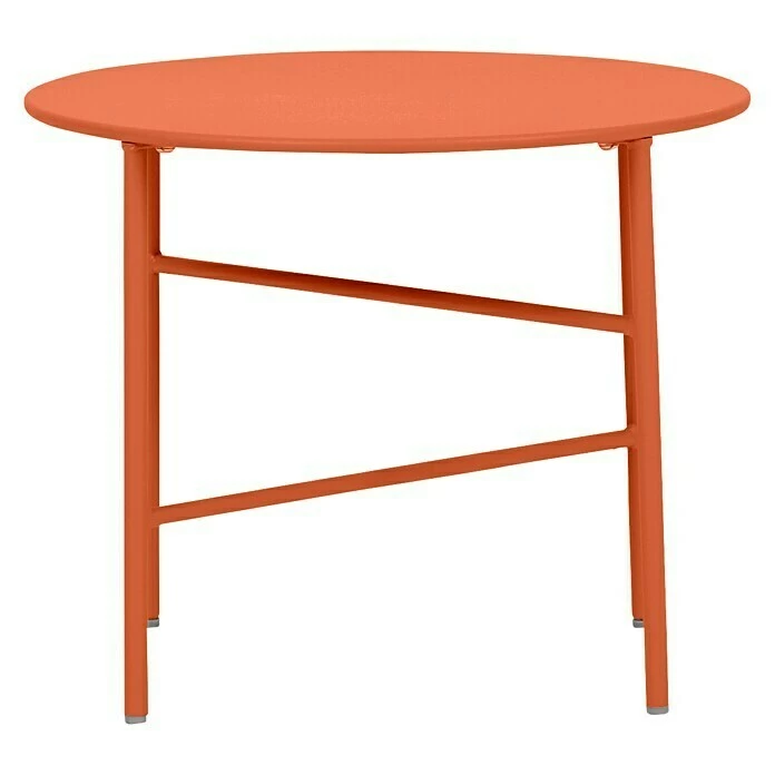 BAUHAUS Envy Gartentisch Rund Pesetos Ø X H: 50 X 40 Cm, Stahl, Orange 1 BAUHAUS Envy Gartentisch Rund Pesetos Ø X H: 50 X 40 Cm, Stahl, Orange