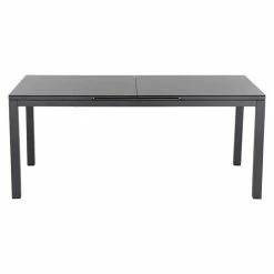 BAUHAUS Siena Garden Gartentisch Miros L X B X H: 180 X 90 X 76 Cm, Aluminium, Anthrazit, Ausziehbar