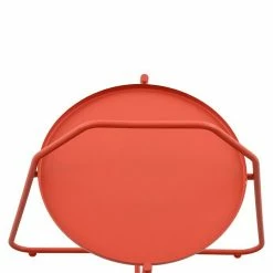 Alternative view of BAUHAUS Sunfun Melina Garten-Beistelltisch Rund Ø X H: 80 X 60,5 Cm, Stahl, Orange
