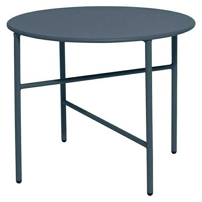 BAUHAUS Envy Gartentisch Rund Pesetos Ø X H: 50 X 40 Cm, Stahl, Moonlit Blue 1 BAUHAUS Envy Gartentisch Rund Pesetos Ø X H: 50 X 40 Cm, Stahl, Moonlit Blue