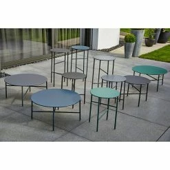 Alternative view of BAUHAUS Envy Gartentisch Rund Pesetos Ø X H: 50 X 40 Cm, Stahl, Desert Sage
