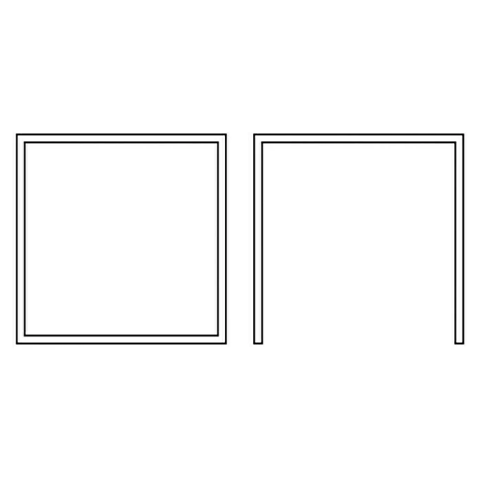 BAUHAUS SENSUM Garten-Beistelltisch Skepparholmen L X B X H: 40,5 X 40,5 X 46 Cm, Aluminium, Schwarz 2 BAUHAUS SENSUM Garten-Beistelltisch Skepparholmen L X B X H: 40,5 X 40,5 X 46 Cm, Aluminium, Schwarz – Bild 2