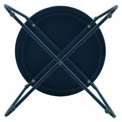 BAUHAUS Sunfun Melina Garten-Beistelltisch Rund Ø X H: 60 X 57,5 Cm, Stahl, Petrol -Bauhaus Shop 12 2397
