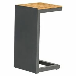 BAUHAUS Sunfun Tatjana Garten-Beistelltisch L X B X H: 39 X 35 X 70 Cm, Anthrazit -Bauhaus Shop 12 2418