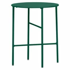 BAUHAUS Envy Gartentisch Rund Pesetos Ø X H: 40 X 50 Cm, Stahl, Jägergrün