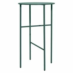 BAUHAUS Envy Gartentisch Rund Pesetos Ø X H: 40 X 70 Cm, Stahl, Cilantrogreen