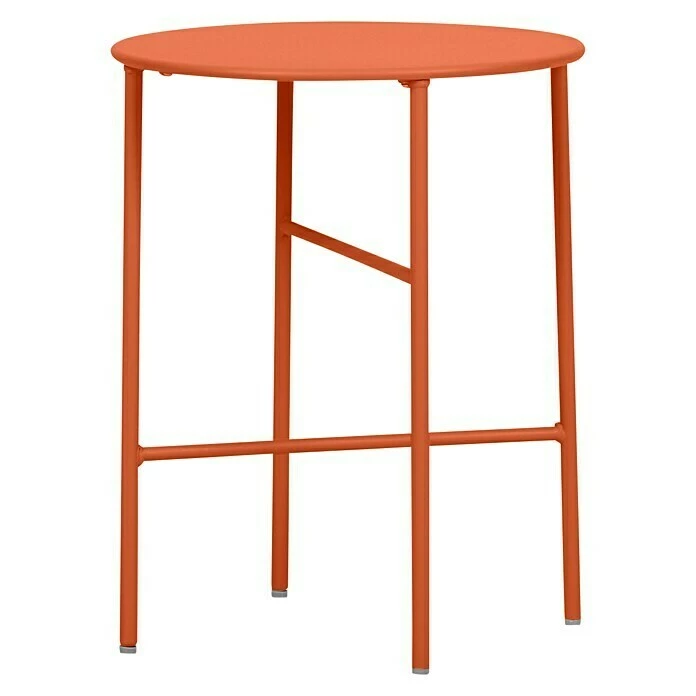 BAUHAUS Envy Gartentisch Rund Pesetos Ø X H: 40 X 50 Cm, Stahl, Orange 1 BAUHAUS Envy Gartentisch Rund Pesetos Ø X H: 40 X 50 Cm, Stahl, Orange