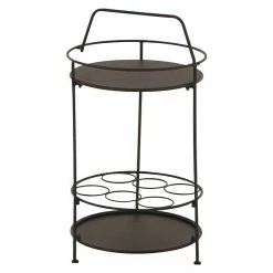 Bauhaus Shop 30 BAUHAUS Siena Garden Garten-Beistelltisch Siero Stahl, Schwarz