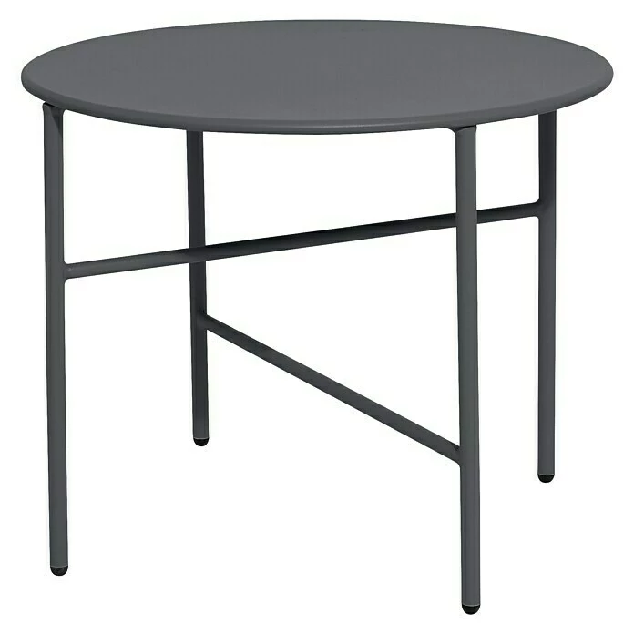 BAUHAUS Envy Gartentisch Rund Pesetos Ø X H: 50 X 40 Cm, Stahl, Castor Grey 1 BAUHAUS Envy Gartentisch Rund Pesetos Ø X H: 50 X 40 Cm, Stahl, Castor Grey