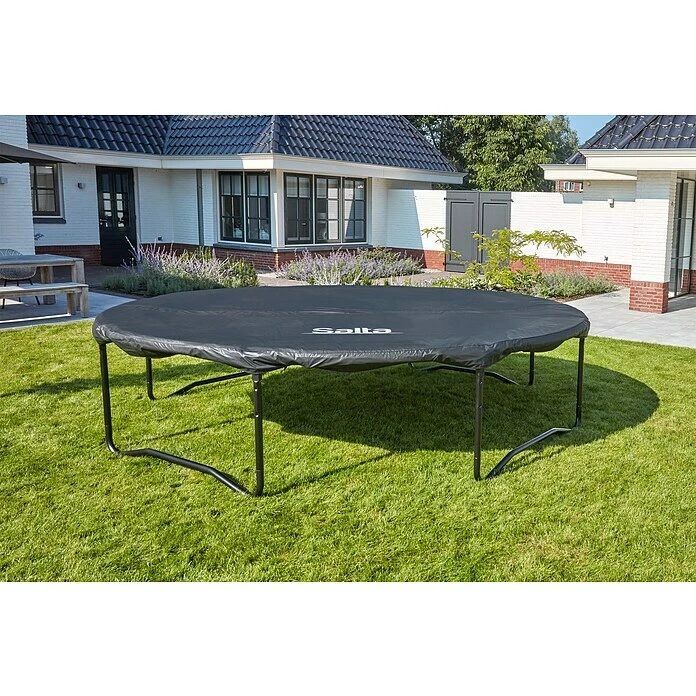 BAUHAUS Salta Trampolin-Abdeckplane Durchmesser: 396 Cm, Schwarz 1 BAUHAUS Salta Trampolin-Abdeckplane Durchmesser: 396 Cm, Schwarz