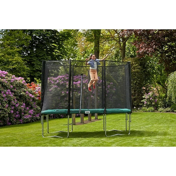 BAUHAUS Salta Trampolin Combo 396 X 244 Cm, Grün 2 BAUHAUS Salta Trampolin Combo 396 X 244 Cm, Grün – Bild 2