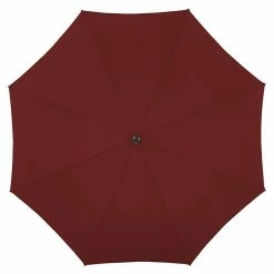 BAUHAUS Doppler Active Sonnenschirm Green Edition Bordeaux, Durchmesser: 208 Cm -Bauhaus Shop 12 342
