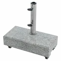 BAUHAUS Doppler Granitschirmständer 27 Kg, L X B: 45 X 22,5 Cm, Passend Für: Schirme Bis Ø 200 Cm