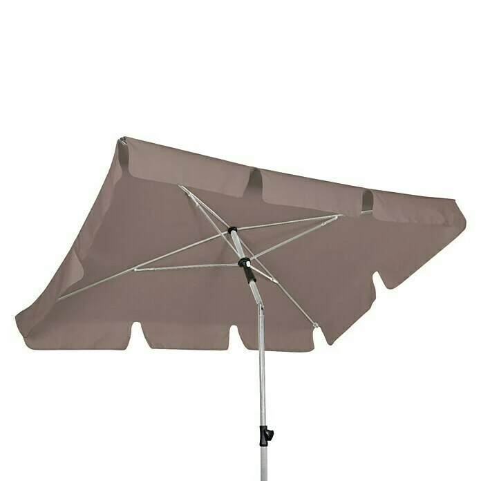 BAUHAUS Doppler Sonnenschirm Active Paragon Greige, 180 X 120 Cm 2 BAUHAUS Doppler Sonnenschirm Active Paragon Greige, 180 X 120 Cm – Bild 2
