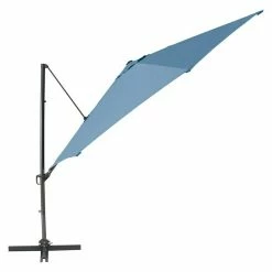 BAUHAUS Sunfun Ampelschirm Florenz Blau, Durchmesser: 350 Cm -Bauhaus Shop 12 410