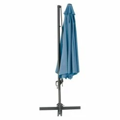 BAUHAUS Sunfun Ampelschirm Florenz Blau, Durchmesser: 350 Cm -Bauhaus Shop 12 411