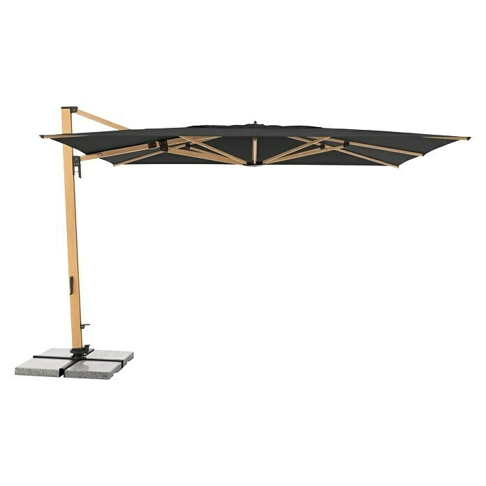 BAUHAUS Doppler Alu Wood Pendelschirm Ultra XL Anthrazit, 300 X 400 Cm 1 BAUHAUS Doppler Alu Wood Pendelschirm Ultra XL Anthrazit, 300 X 400 Cm