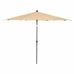BAUHAUS Siena Garden Sonnenschirm Avio Ecru, Durchmesser: 300 Cm