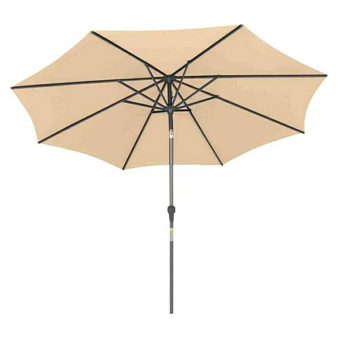 BAUHAUS Siena Garden Sonnenschirm Avio Ecru, Durchmesser: 300 Cm 3 BAUHAUS Siena Garden Sonnenschirm Avio Ecru, Durchmesser: 300 Cm – Bild 3