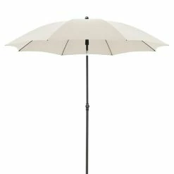 BAUHAUS Doppler Active Sonnenschirm Green Edition Natur, Durchmesser: 208 Cm