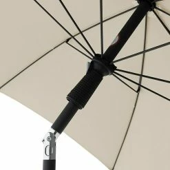 BAUHAUS Doppler Active Sonnenschirm Green Edition Natur, Durchmesser: 208 Cm -Bauhaus Shop 12 466