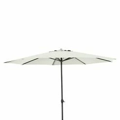 BAUHAUS Sunfun Marktschirm Trentino II Natur, Durchmesser: 400 Cm