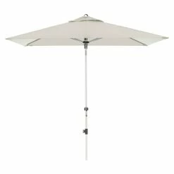BAUHAUS Doppler Expert Kurbelschirm Auto Tilt Natur, 140 X 220 Cm
