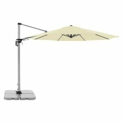 BAUHAUS Doppler Active Pendelschirm Natur, 370 Cm
