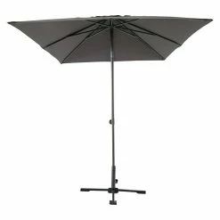 BAUHAUS Sunfun Sonnenschirm Livorno Anthrazit, 200 X 250 Cm