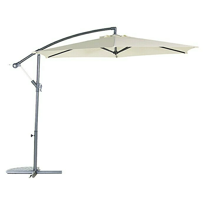 BAUHAUS Sunfun Ampelschirm Toscana Natur, Durchmesser: 300 Cm 2 BAUHAUS Sunfun Ampelschirm Toscana Natur, Durchmesser: 300 Cm – Bild 2