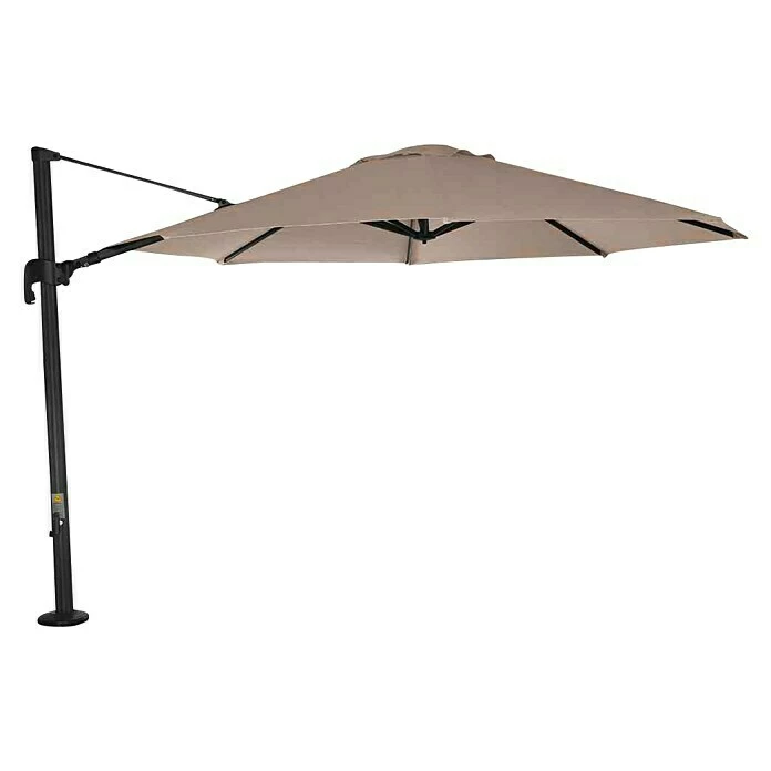 BAUHAUS Siena Garden Ampelschirm Alphawing N+ Taupe-meliert, Durchmesser: 350 Cm 1 BAUHAUS Siena Garden Ampelschirm Alphawing N+ Taupe-meliert, Durchmesser: 350 Cm